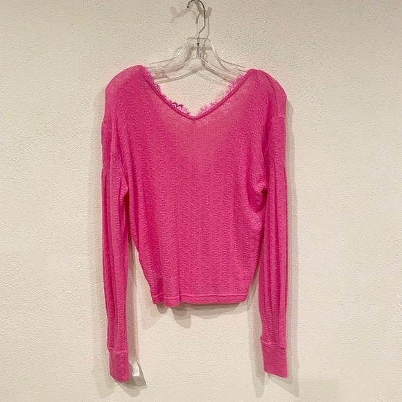 NEW Free People Dream Girl Knit Top Size Small - Picture 5 of 5